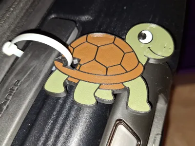 Luggage Tag - Turtle
