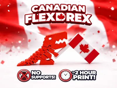 Flexi rex Canadian Flag addon!