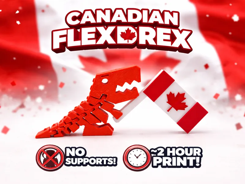Flexi rex Canadian Flag addon!