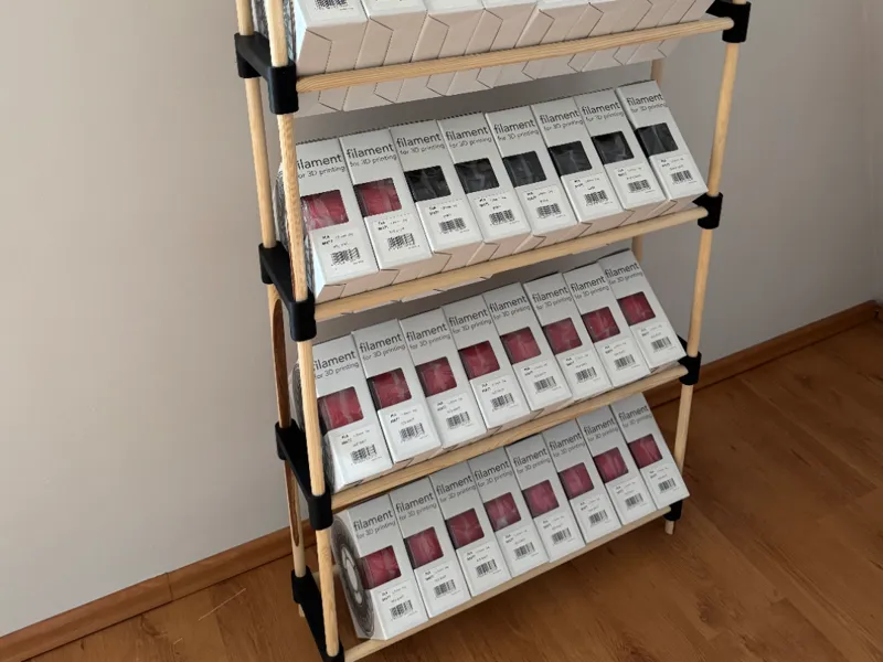 Filament spool rack stand 22 & 20mm Modular Expand