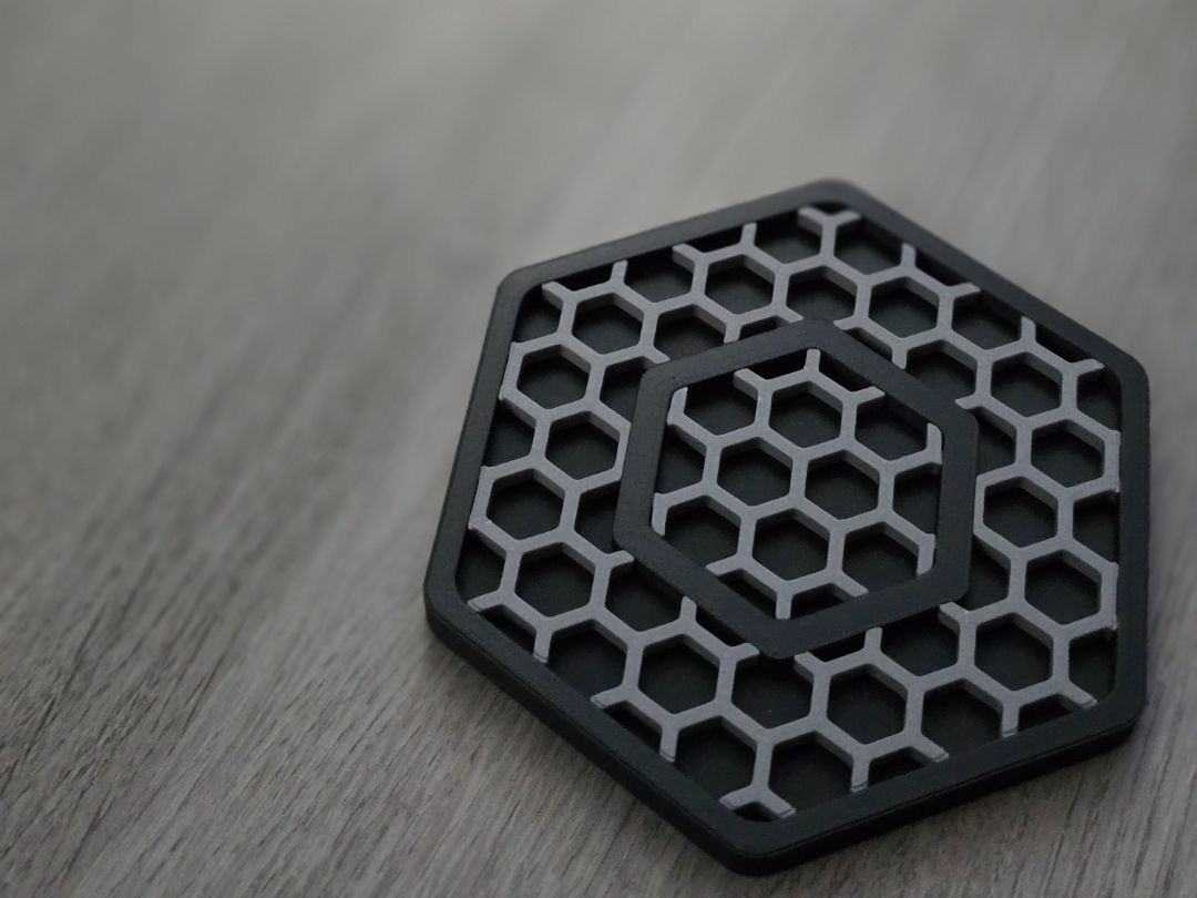 Honeycomb Hexagon Coaster