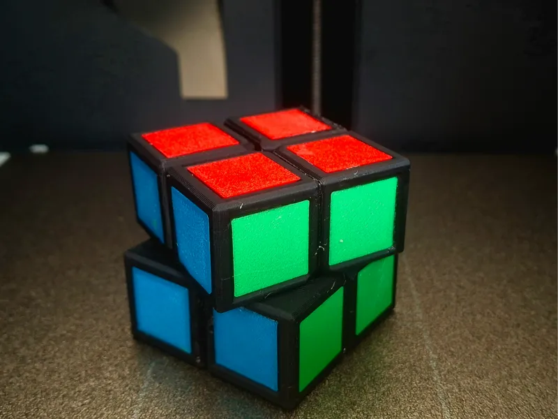 Rubik's Cube Puzzle - Easy Print