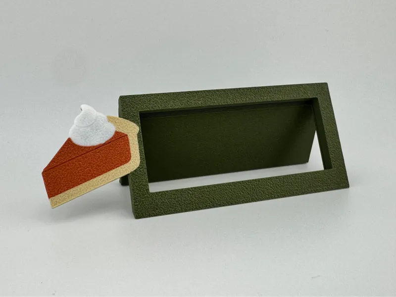 Fall Tent-Card - Pumpkin Pie