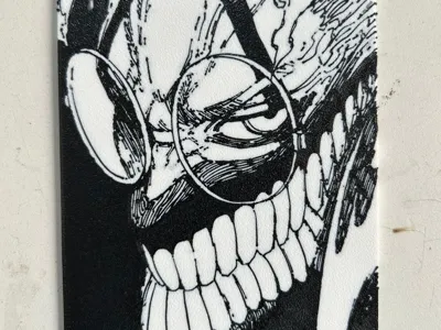 Dandadan manga panel wall art