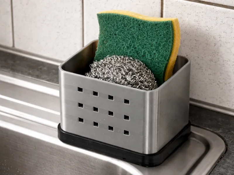 Sink sponge holder