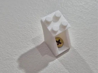Right Angle Wall Mount (legos-compatible)