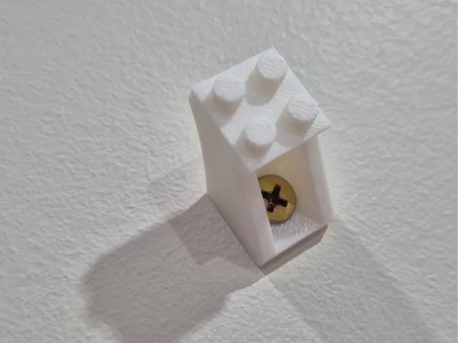 Right Angle Wall Mount (legos-compatible)
