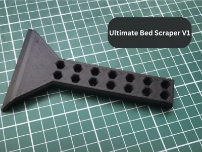 Ultimate hexagonal bed scraper V1