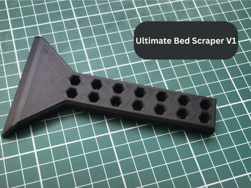 Ultimate hexagonal bed scraper V1