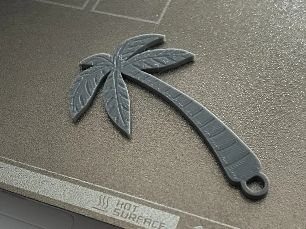 Porte-clés palmier (4 g de filament)