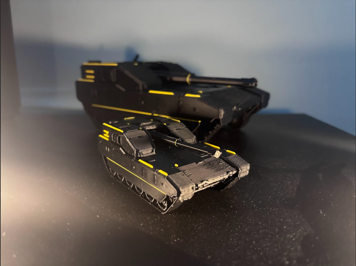 Miniatura 2 do modelo 3D Helldivers 2 Bastion Tank