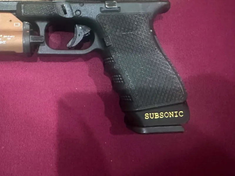 Subsonic Magazine Sleeve for Glock 19 (or 17)