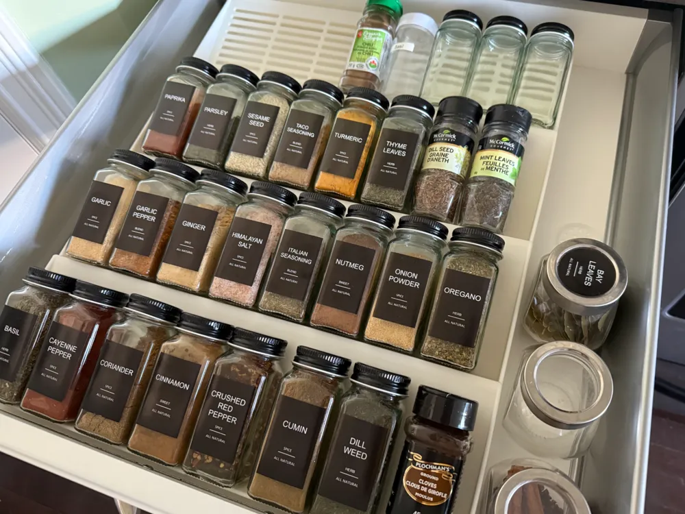 Modular Drawer Spice Rack - Free 3D Print Model - MakerWorld