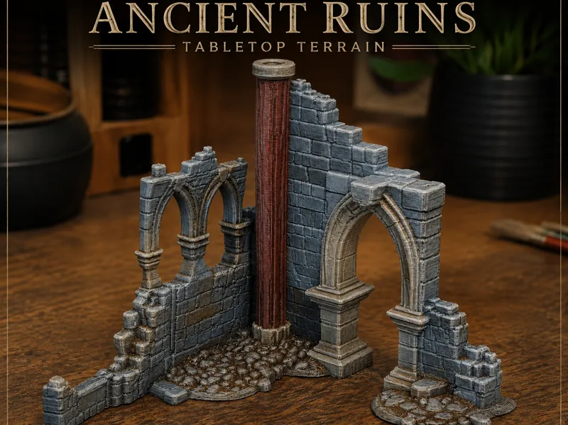 Ancient Ruins – Tabletop Terrain