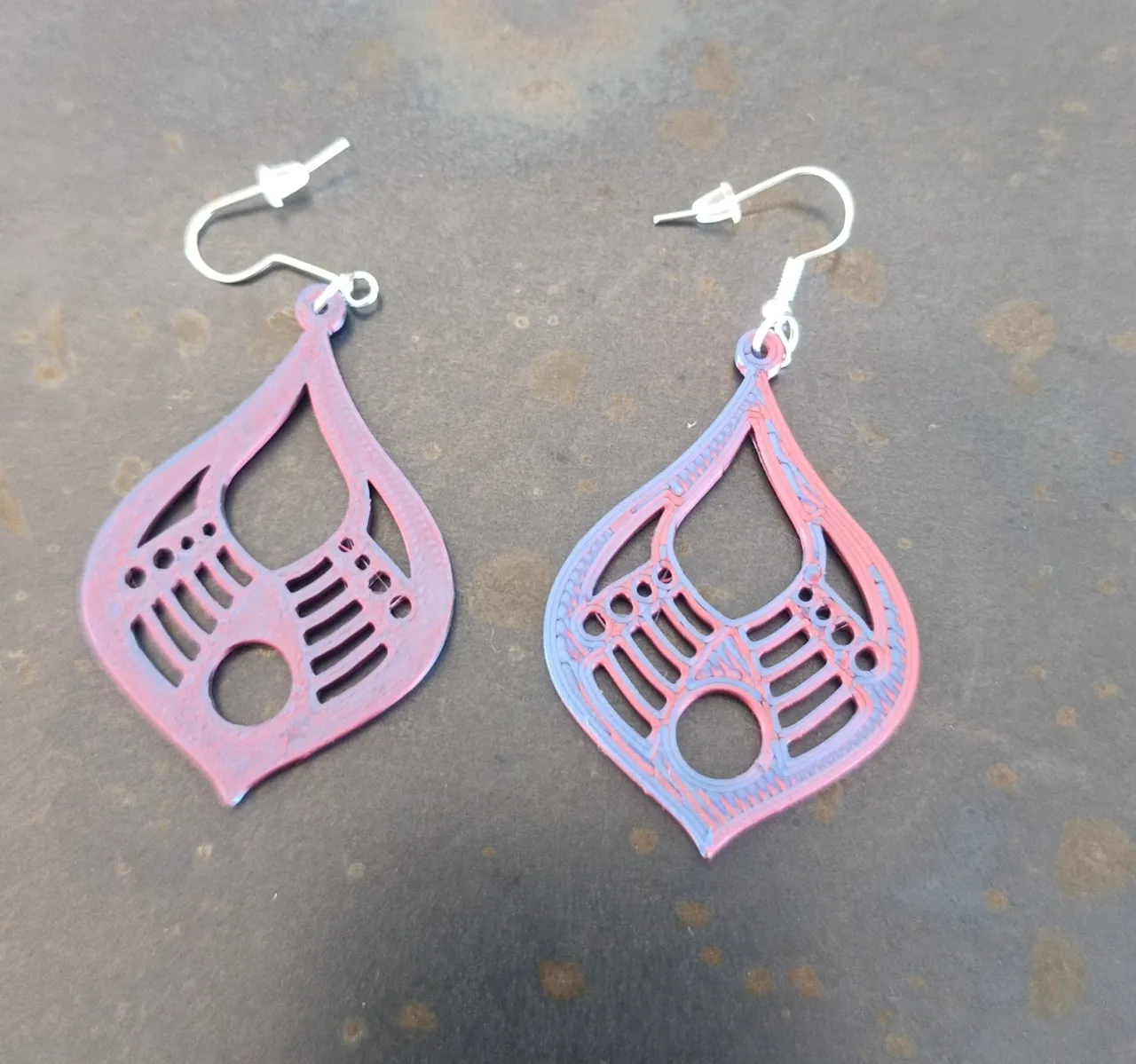 Earrings view 2