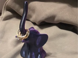 elephant style ring holder