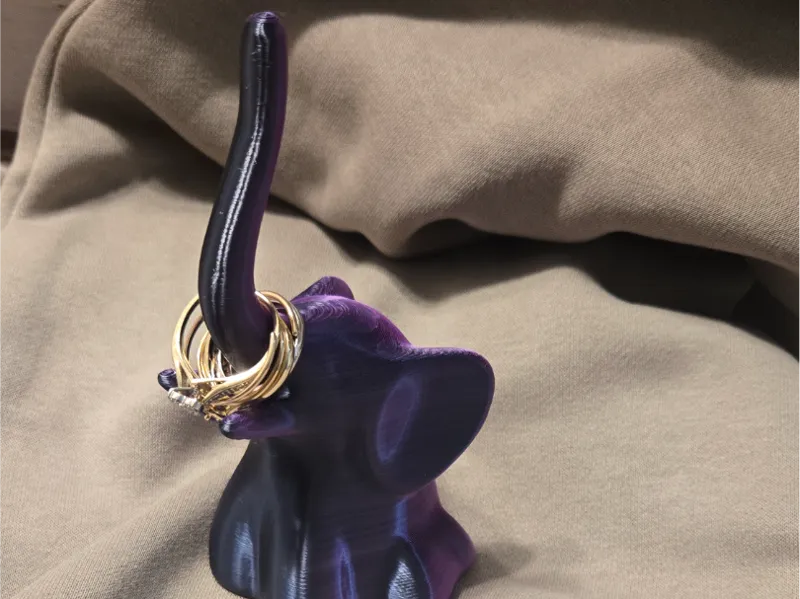 elephant style ring holder