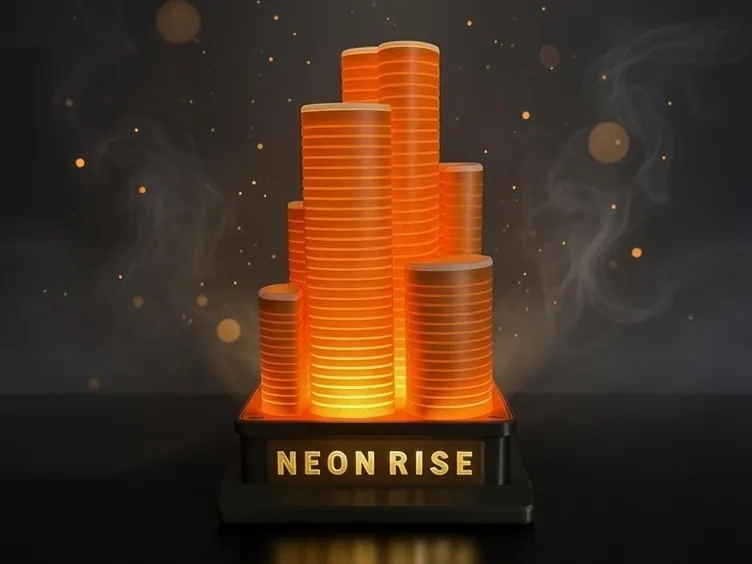 Neon Rise - Skyline Desk Lamp