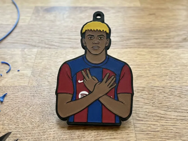 Lamine Yamal "304" Keychain | FC Barcelona | AMS