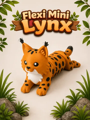 Letrero o emblema decorativo: Flexi Mini Lynx — vista de referencia 2