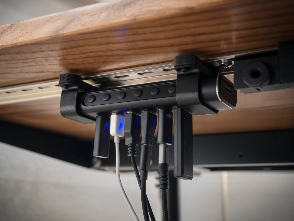 RSHTECH 8-Port USB Hub DIN Rail Mount (RSH-A107D)