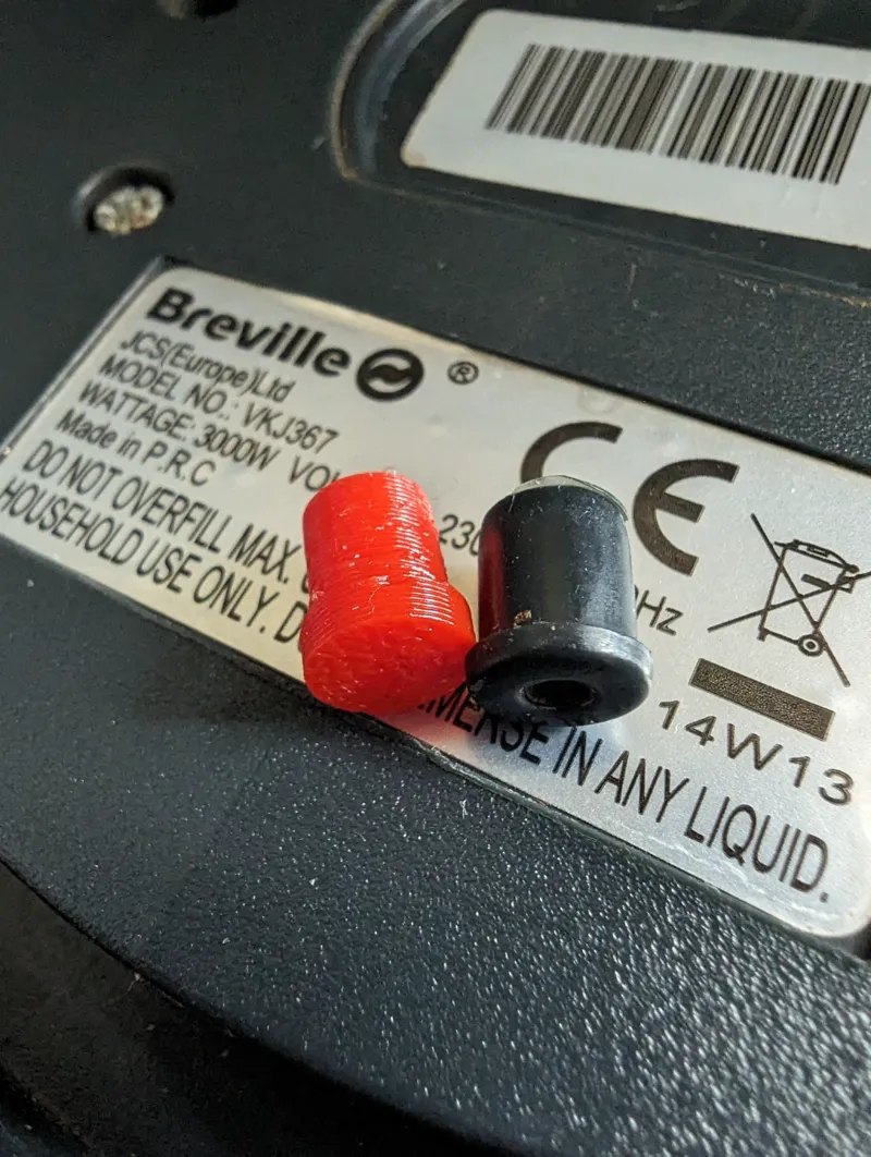 Breville Hotcup kettle base rubber feet - TPU