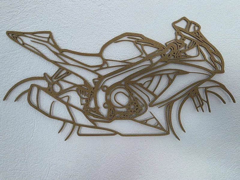 Suzuki GSXR Wandbild