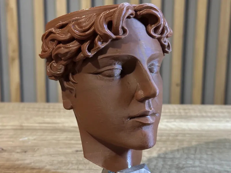 Greece head vase model