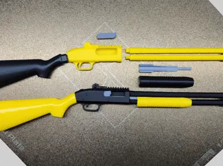 M590 Shotgun 1:4 Scale No Superglue Needed!