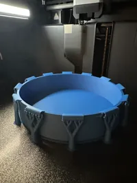 Piscine miniature pour maison de poupée — photo 2