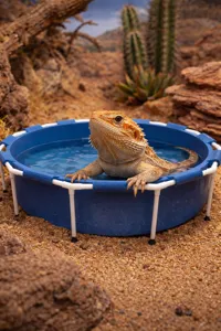 Piscine miniature pour maison de poupée — photo 5