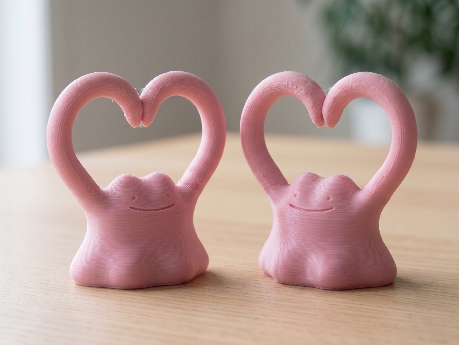Ditto in love Pokemon toy