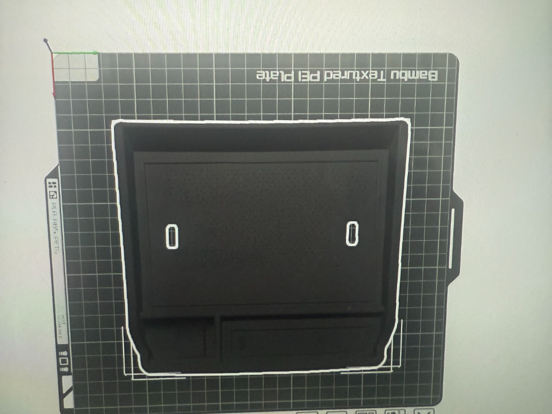 n80 hilux centre console tray