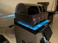 P2S with AMS-2 Pro - 30mm riser - ABS - 0.2mm layer, 4 walls