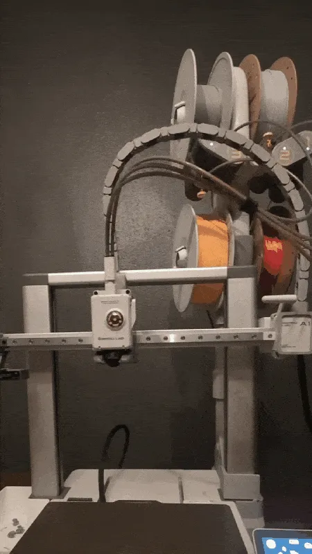 A1 Hotend Cable Chain v3! view 2