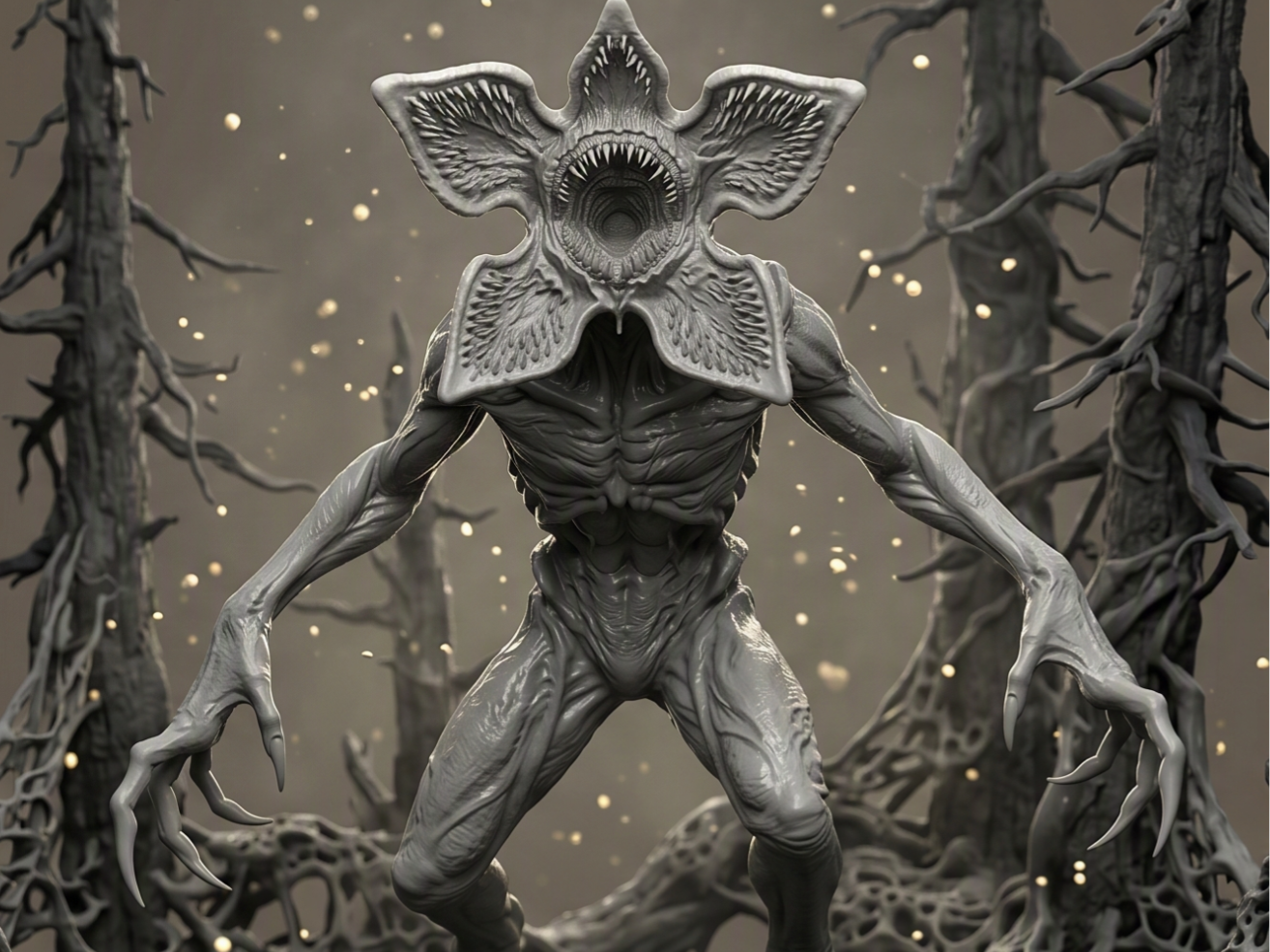 Demogorgon Demonic Flower-Head Monster