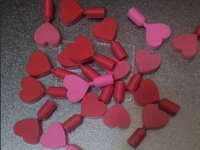 Heart Pencil Topper