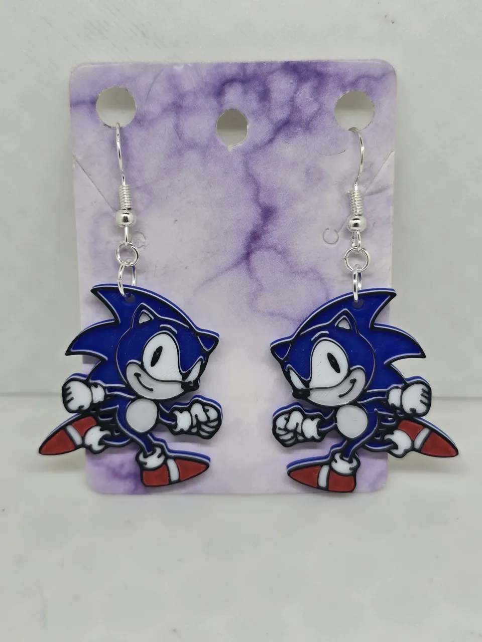 Sonic The Hedgehog Earrings view 3