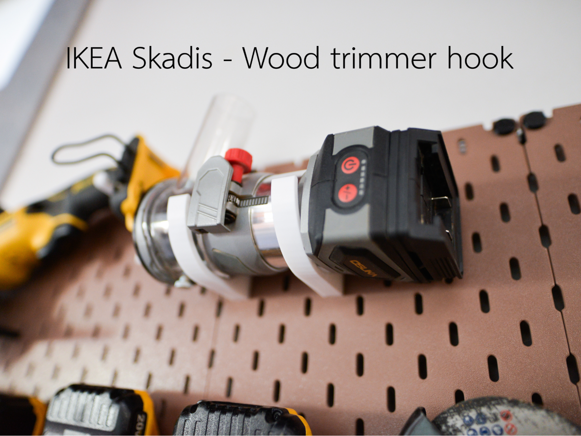 IKEA Skadis - Wood trimmer hook