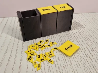 Modular Storage Boxes for Tags
