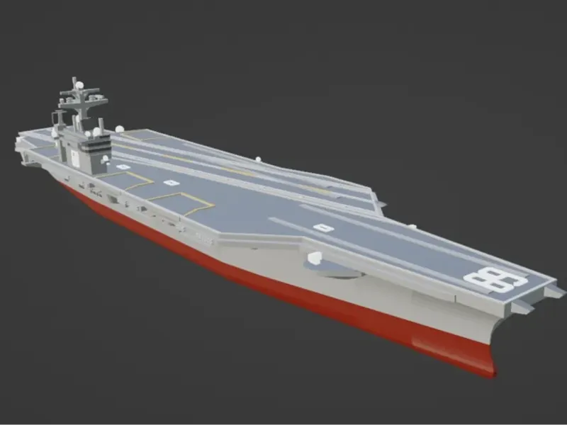 尼米兹号航母 1：2000
