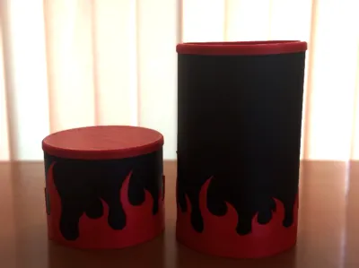 Pencil Cup - Fire