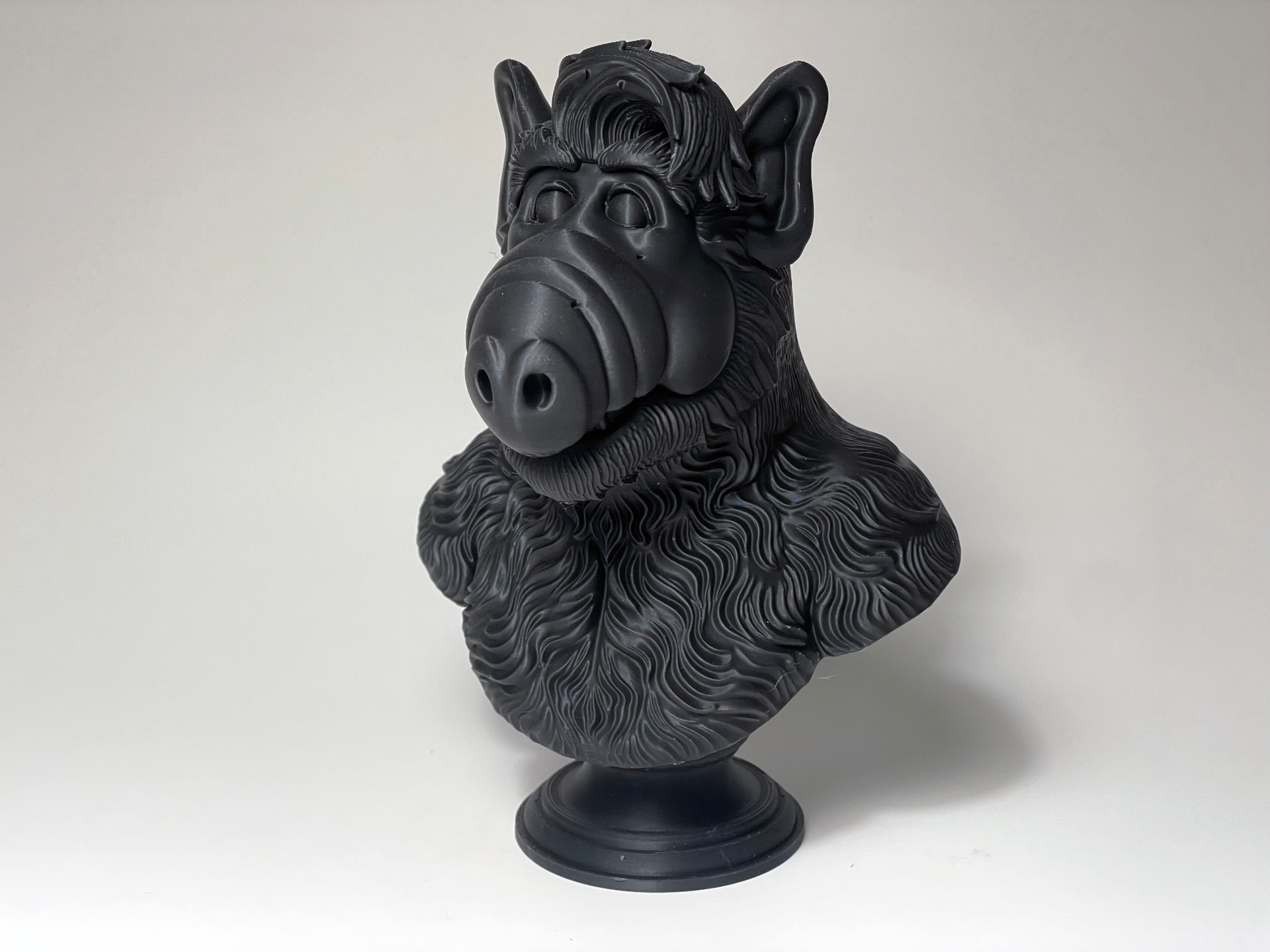 ALF - Retro Alien Bust  — free 3D print STL file