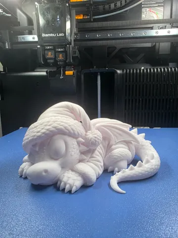 Adorno temático: Sleeping Christmas Dragon — vista de referencia 4