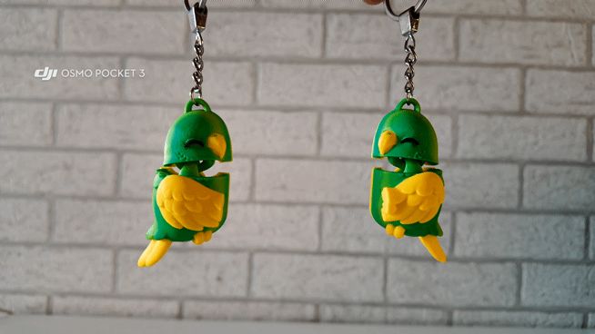 Flexi Magnet Parrot