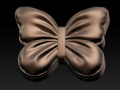 Silk Bowknot Storage Box
