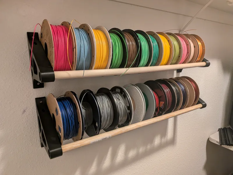 Filament Wall Rack, 1'' Dowels