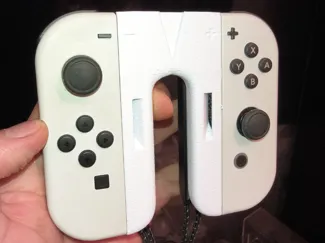 Nintendo Switch joycon grip reto (straight)
