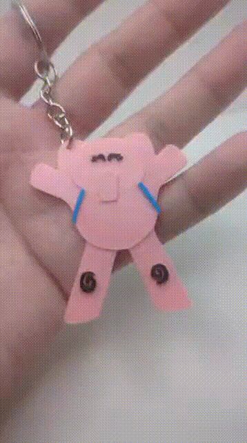 llavero de eli de la serie de pocoyo