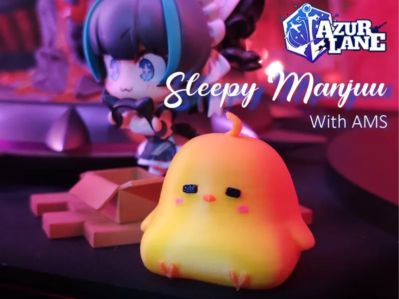 Sleepy Manjuu - Azur Lane - With AMS